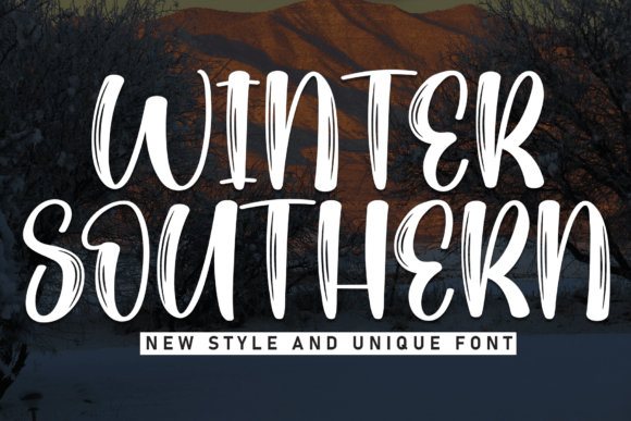 A Winter Southern Font Review for Editorial Designers
