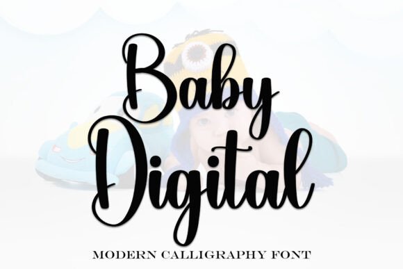 Baby Digital Font: A Handwritten Typeface for Web Designers