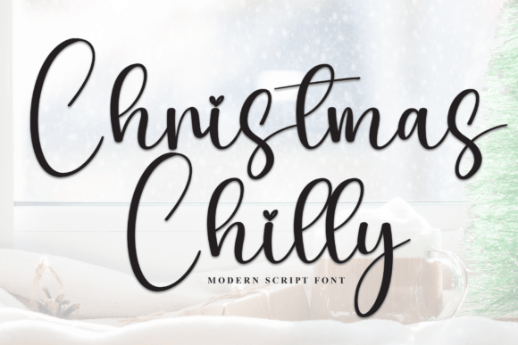 Christmas Chilly Font: A Flowing Script for Warm Branding