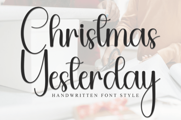 Christmas Yesterday: A Timeless Handwritten Font for Branding
