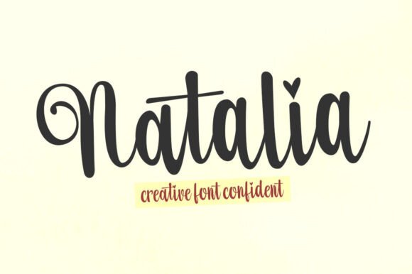 Hey Natalia: An Elegant Script Font for Branding Design