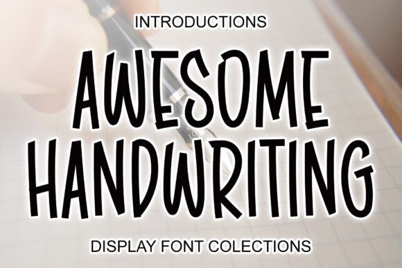 How Awesome Handwriting Font Brings Handmade Products to Life