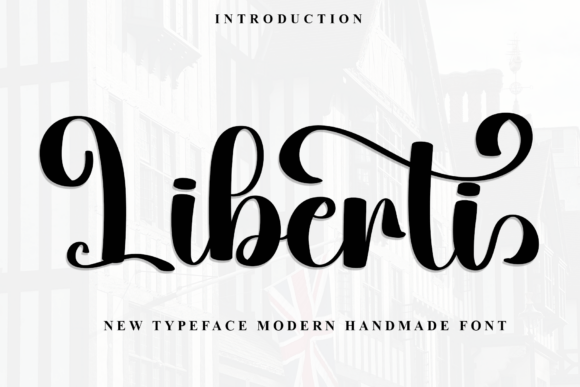 Liberti: A Bold Handwritten Font for Editorial Impact