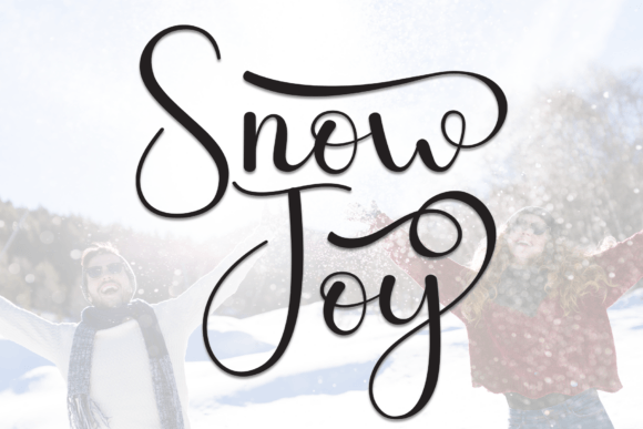 Snow Joy: A Handwritten Font That Makes Small Business Branding Feel Personal