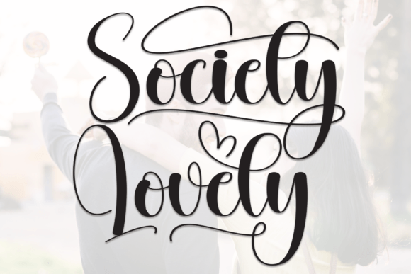 Society Lovely: A Handwritten Font for Cozy Editorial Design